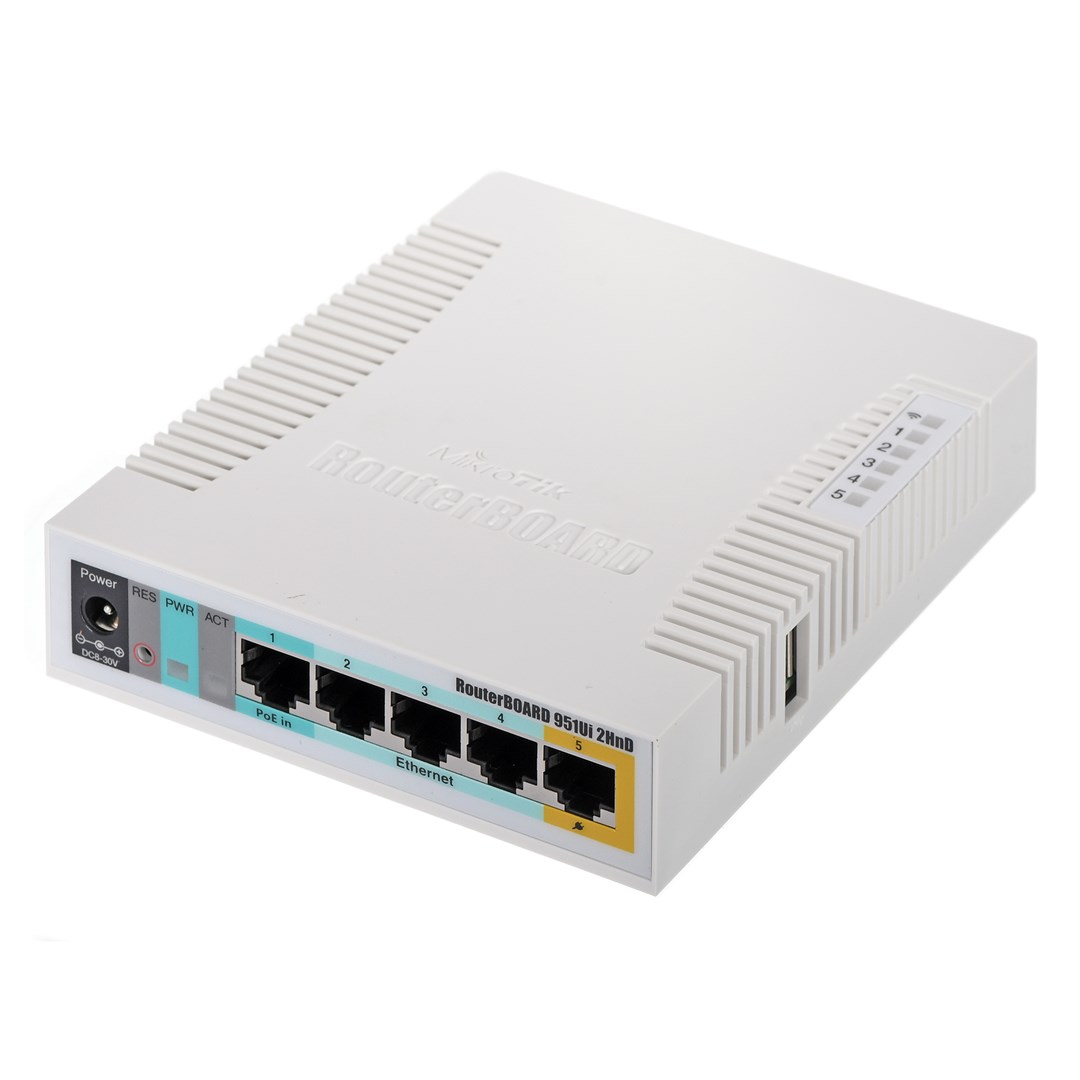Joom Katomix Mikrotik Routerboard Rb951ui-2Hnd 2,4 Ghz Wlan-Router 5-Port Poe - Bild 7