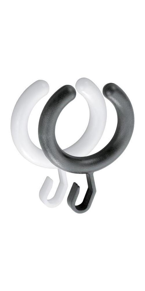 Keuco Weiss Plan Vorhangring (Halboffen) Verpackungseinheit: 10 Stück Weiß, 14927000103 - Image 2
