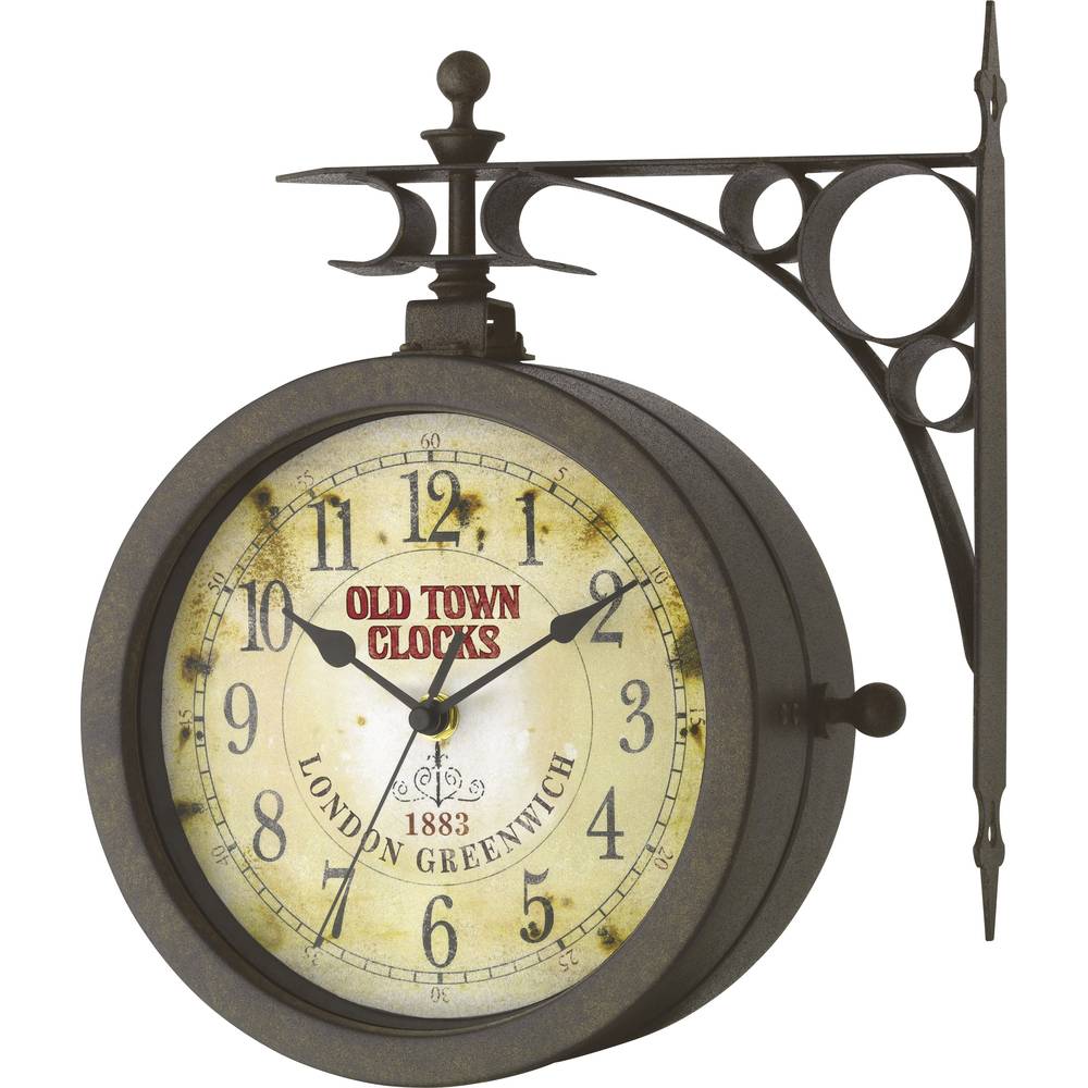 Tfa Dostmann - Horloge Murale 603011 À Quartz 205 Mm X 290 Mm X 295 Mm