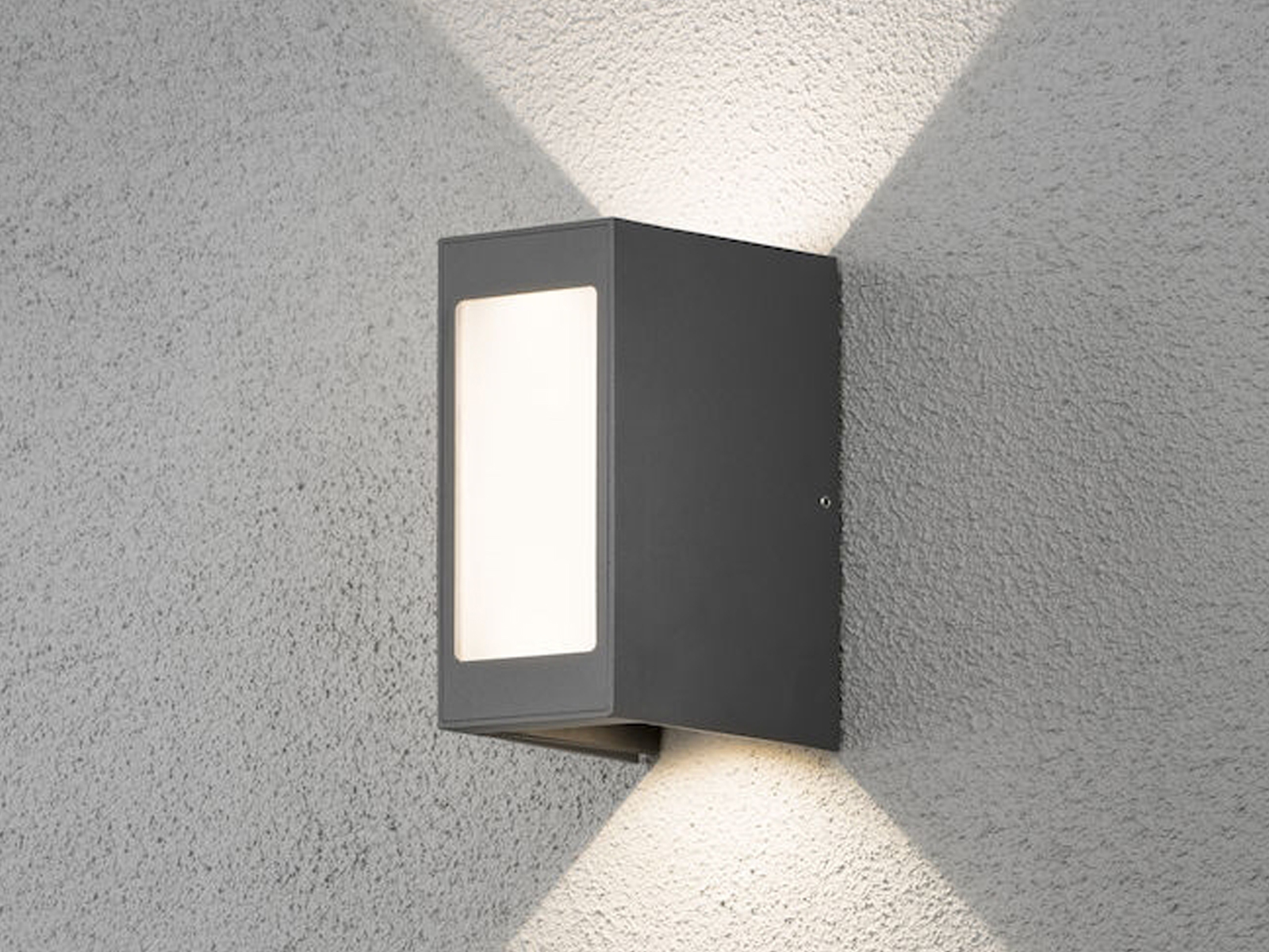 Konstsmide Wandleuchte Cremona, HighPowerLED, anthrazit (7992-370) - Bild 6
