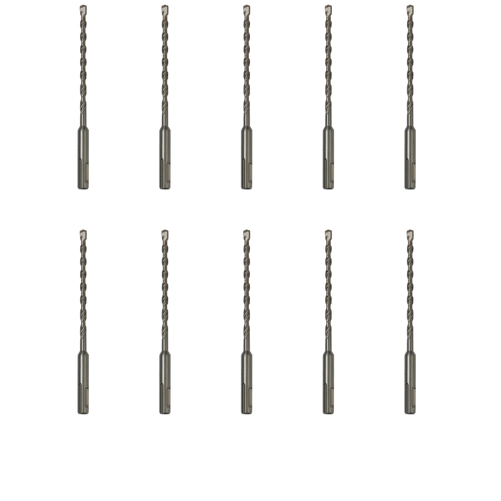 10 forets SDS-PLUS 2 taillants v-plus 6x160mm — photo de l’offre ManoMano