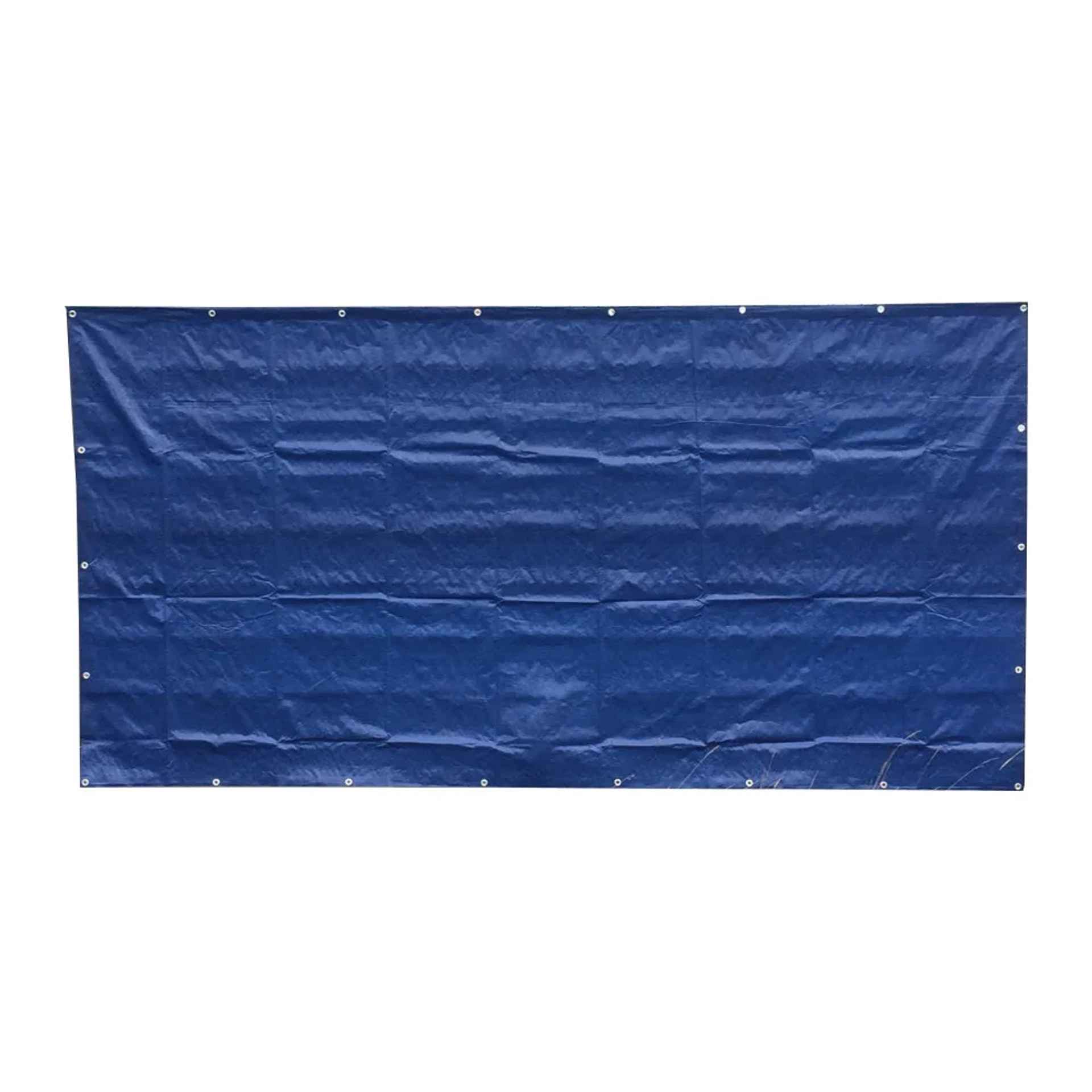 Boni-Shop® 1 Stück Bauzaunplane 160g/m² Blau Pe 1, 76m X 3, 41m