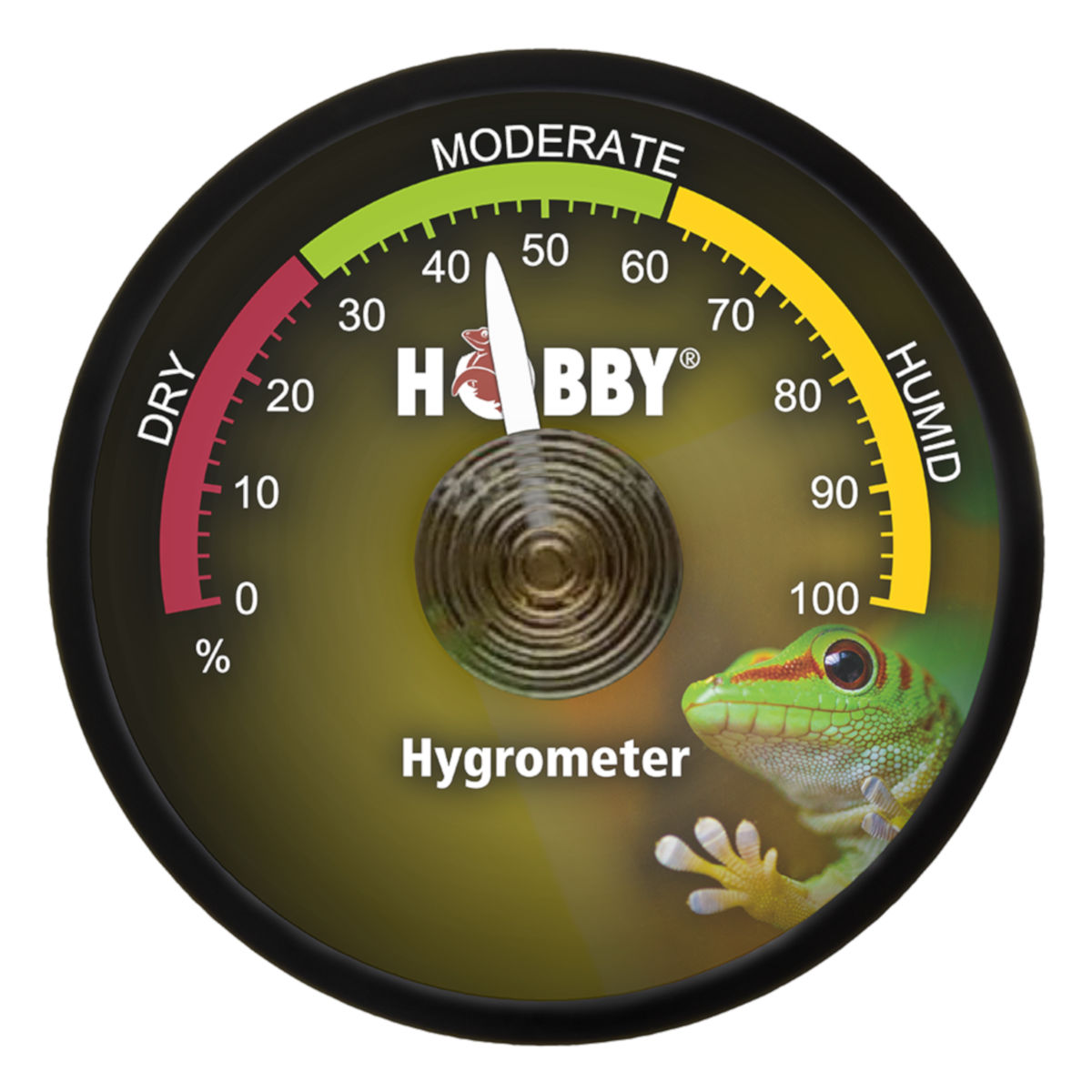Hobby Silber Hygrometer Fr Terrarium Selbstklebend, Terrariumtechnik - Image 3