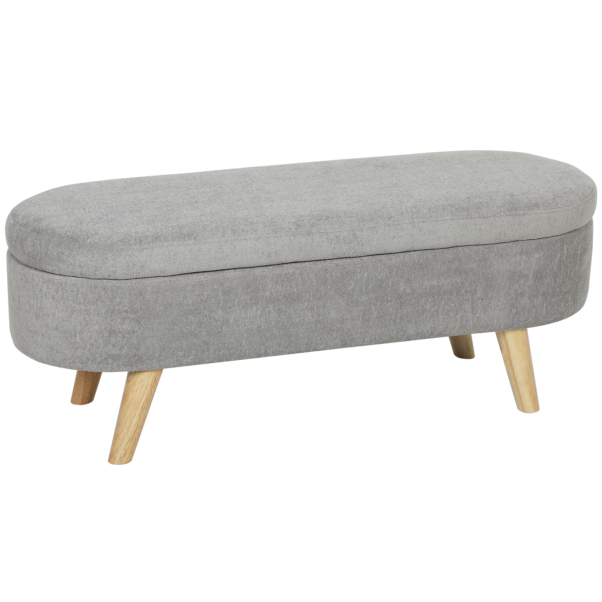 Homcom – Banc Banquette Bout De Lit Avec Coffre De Rangement 2 En 1