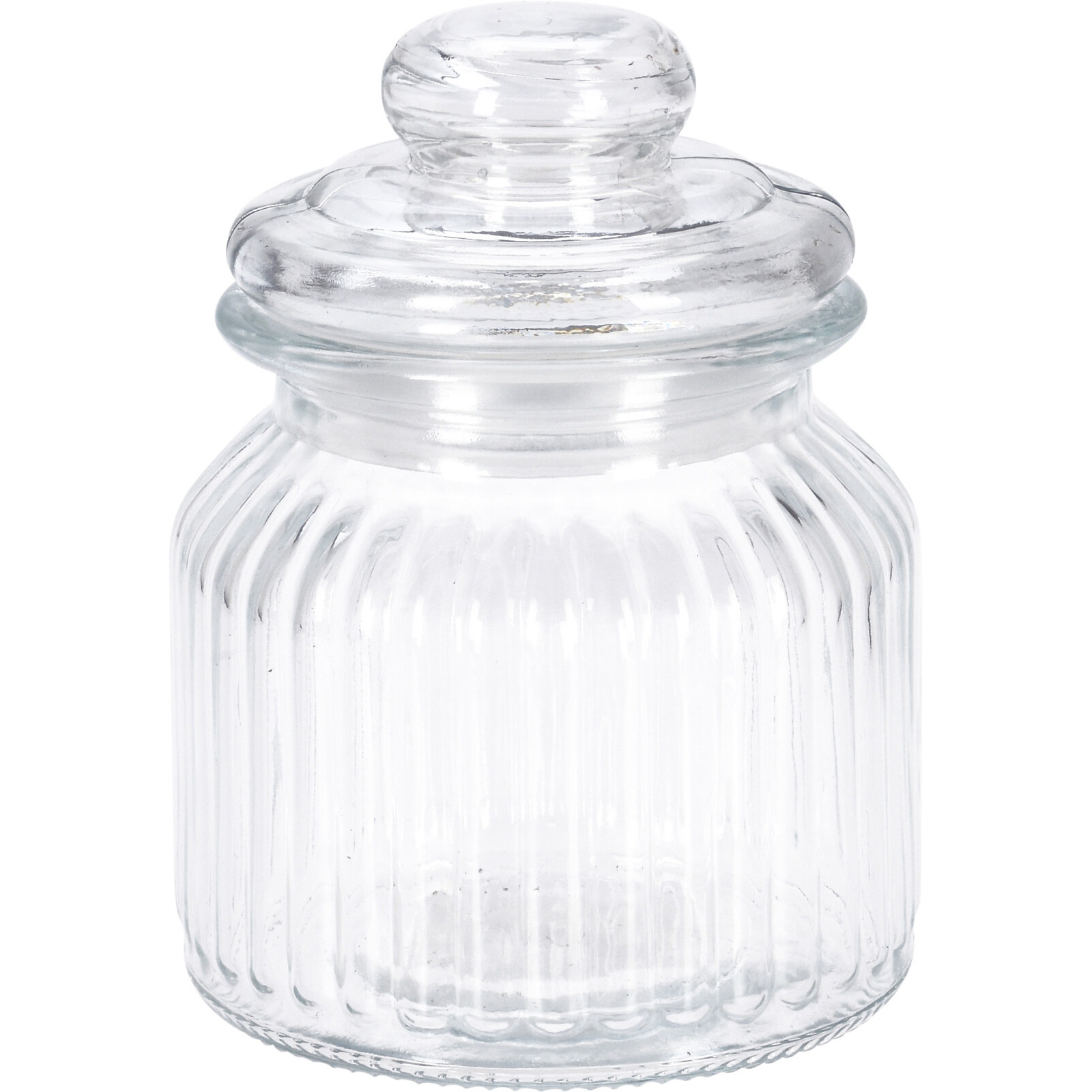 Excellent Houseware Glasbehälter Mit Deckel Und Dichtung, 650 Ml