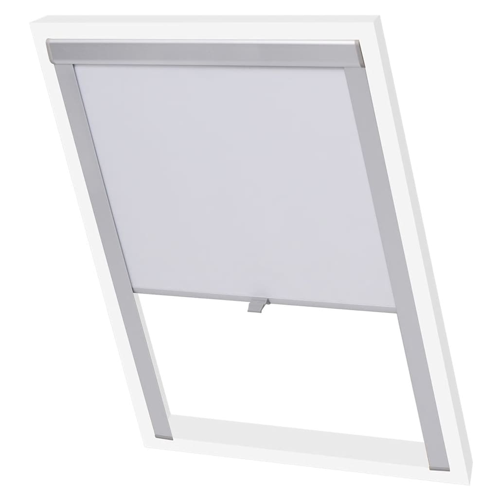 Blackout Roller Blinds White P06/406 Vidaxl