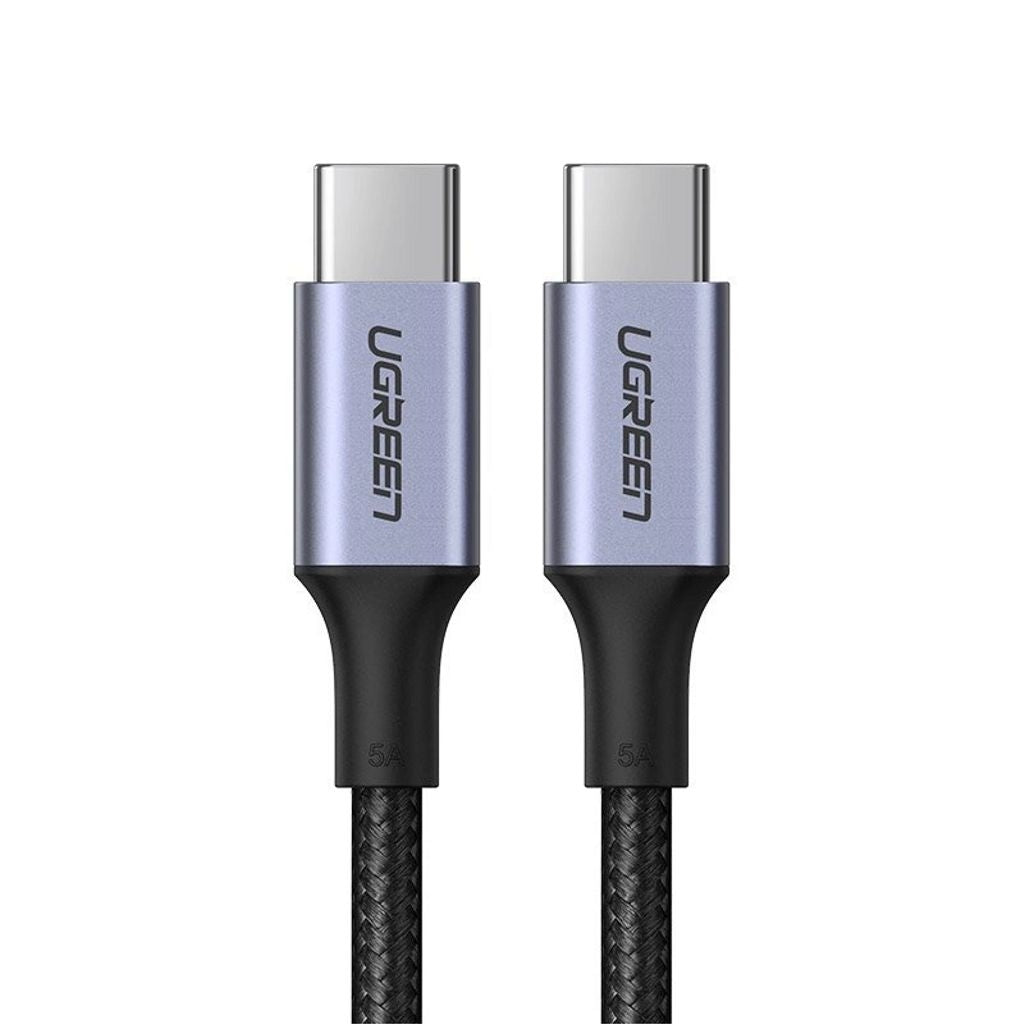 Ugreen Grau Usb-C Daten- Und Ladekabel - Usb-C Us316, 100W, 1M, - Bild 3