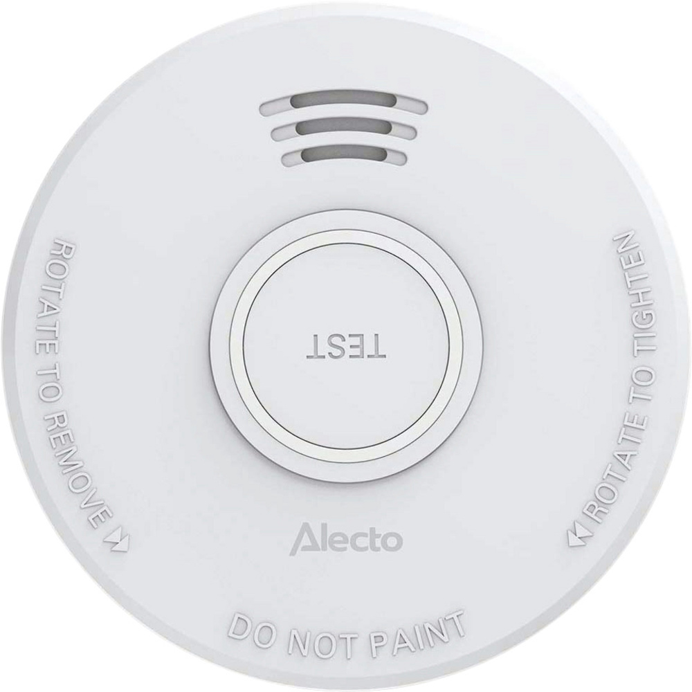 Alecto Weiss Stand-Alone-Rauchmelder Sd110, 1-Jahres-Batterie, Weiß - Image 3