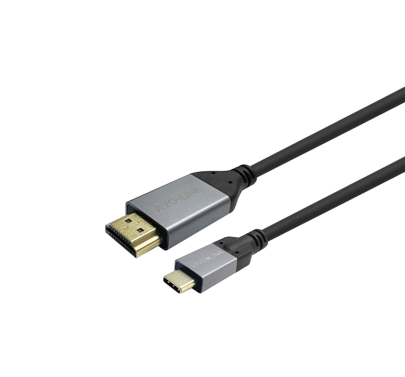 Vivolink Schwarz Usb-C Zu Hdmi Kabel 5M