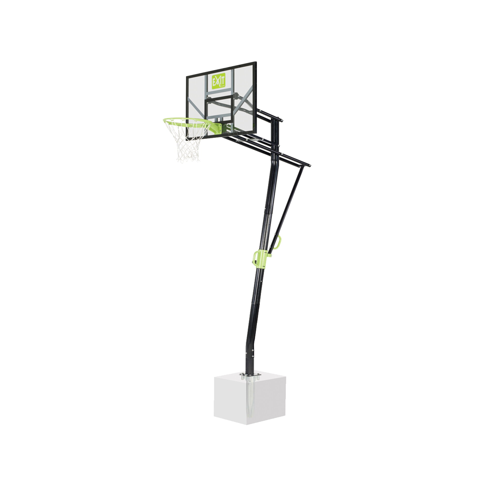 EXIT Toys Basketballkorb, 117 x 365 cm, Stahl, grün/schwarz - Image 4