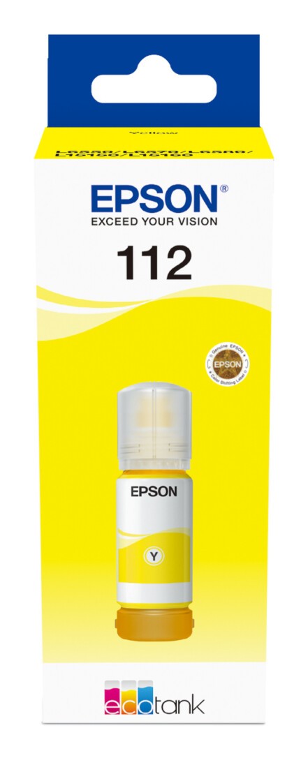 Epson , Druckerpatrone, Ink/Ink/112 Ecotank Pigment Bottl (Y) - Image 4