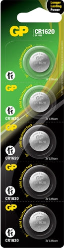 GP Batteries Lithium CR1620 5-pack - Bild 4