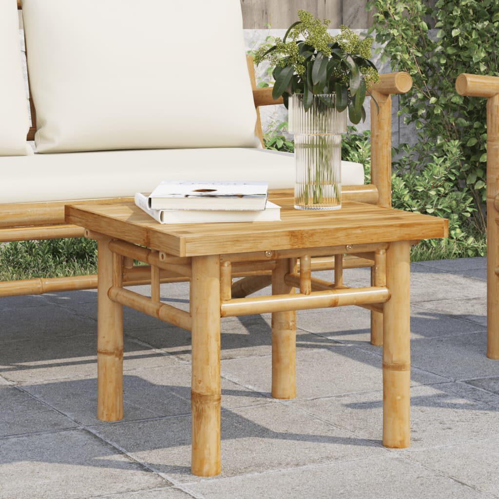 Table Basse 45x45x35 Cm Bambou Vidaxl