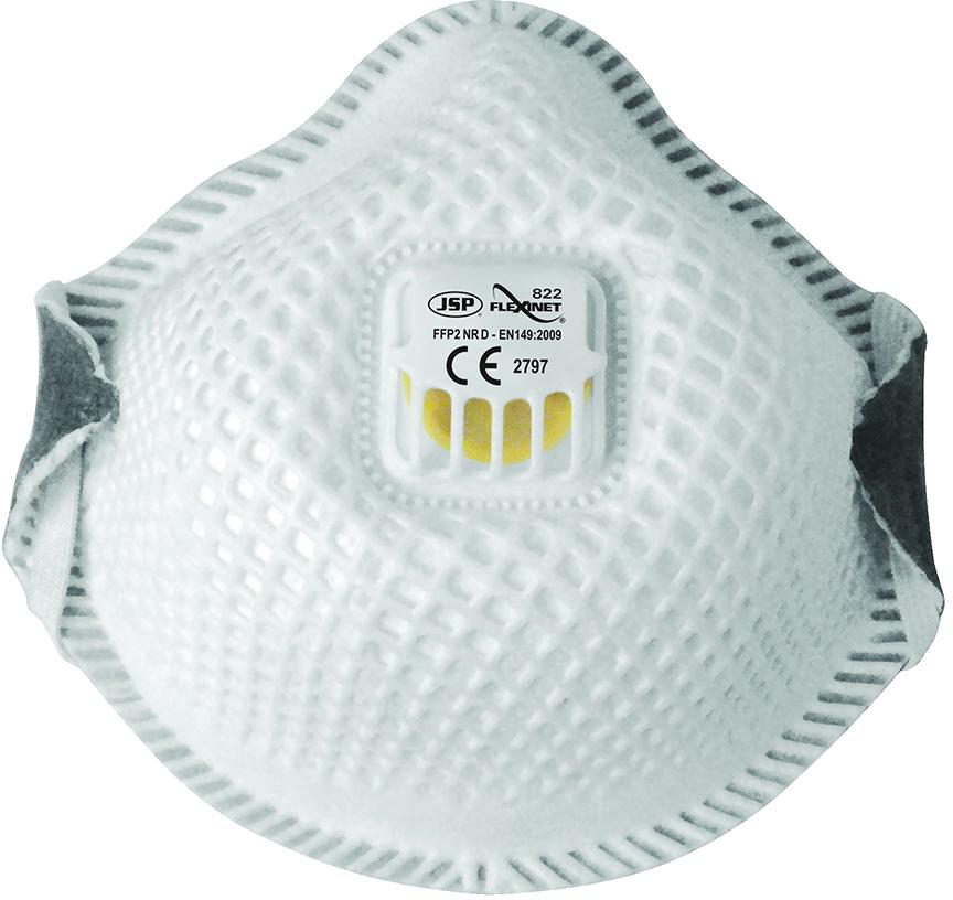 Jsp , Atemschutzmaske, Feinstaubmaske Flexinet 822,Ffp2 V, Gr. M/L (Ffp2) - Bild 2