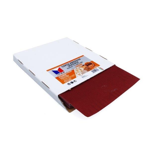 Condy Fogli Tela Abrasiva Per Legno Grana 180 230x280mm