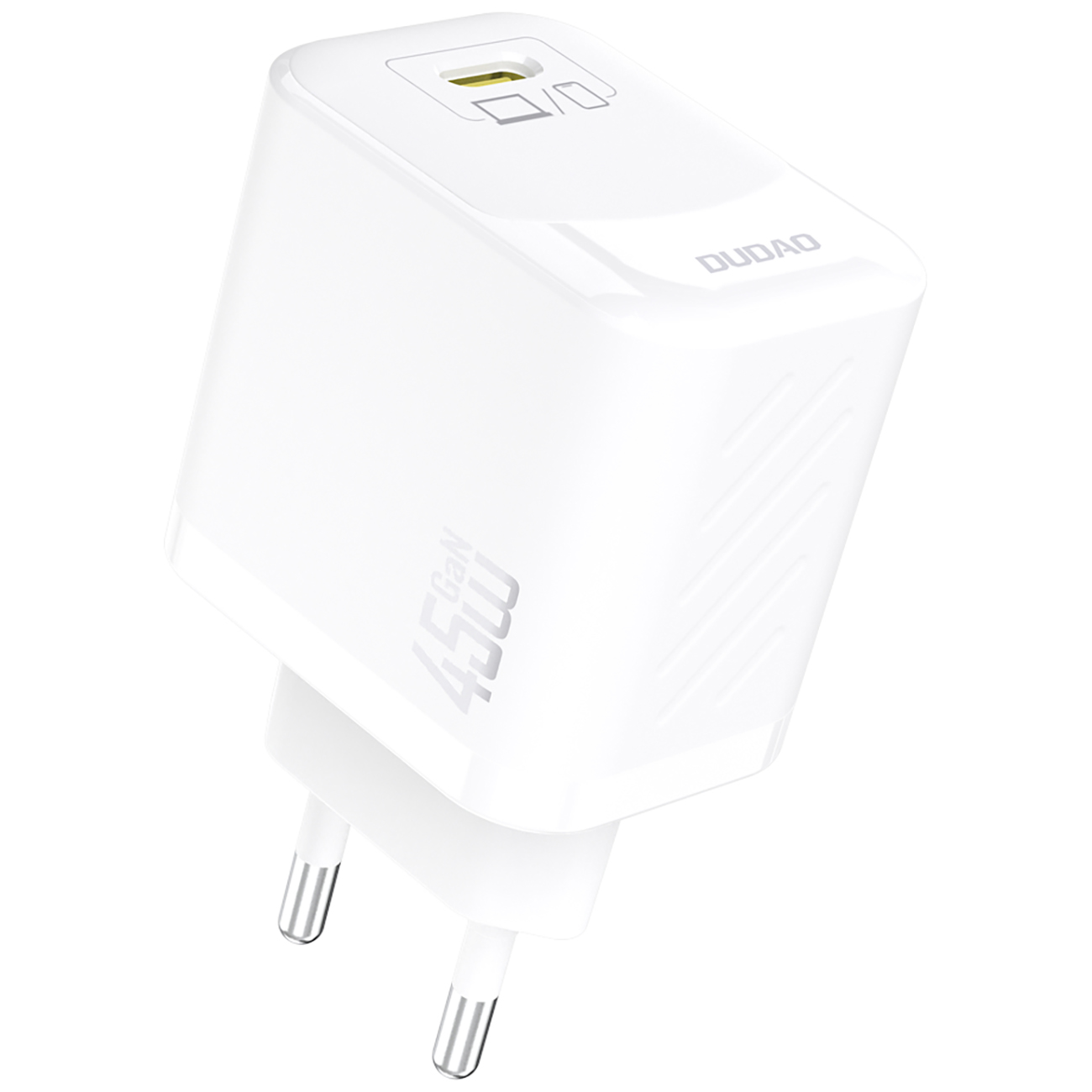 Dudao A28 45W GaN USB-C Wall Charger - White - Bild 4