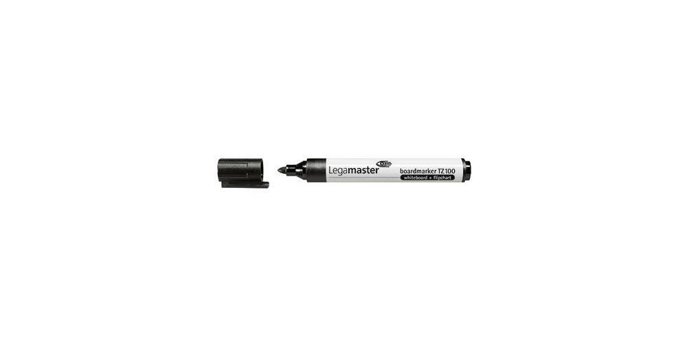 Legamaster TZ 100 Whiteboard- und Flipchart-Marker, Strichstärke 1,5 - 3,0 mm, schwarz, 10er Pack - Bild 3