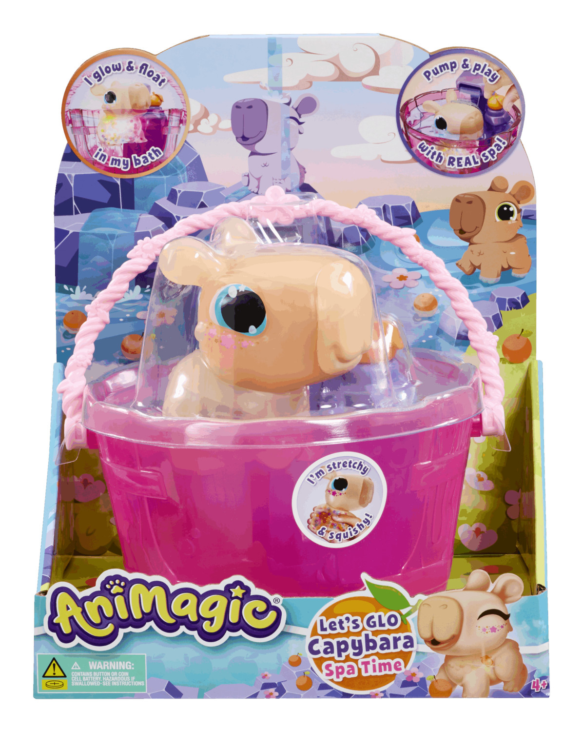 Goliath Licht 934415 Animagic - Let's Glo Capybara Spielset - Image 5