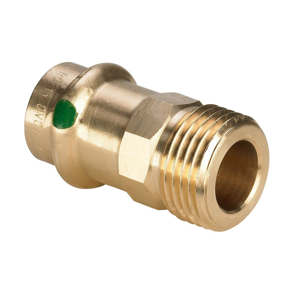 Viega Sanpress Übergangsstück, Modell 2211.4, 15 mm x G 1/2"" - Image 2