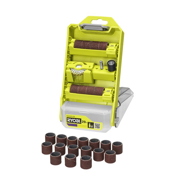 Box Mit 29 Stück Schleifen/polieren – Rarspk-29 - Ryobi