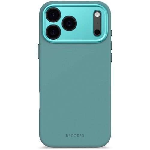 Decoded - AntiMicrobial Silicone Backcover for iPhone 17 Pro Max - Retro Blue - Bild 3
