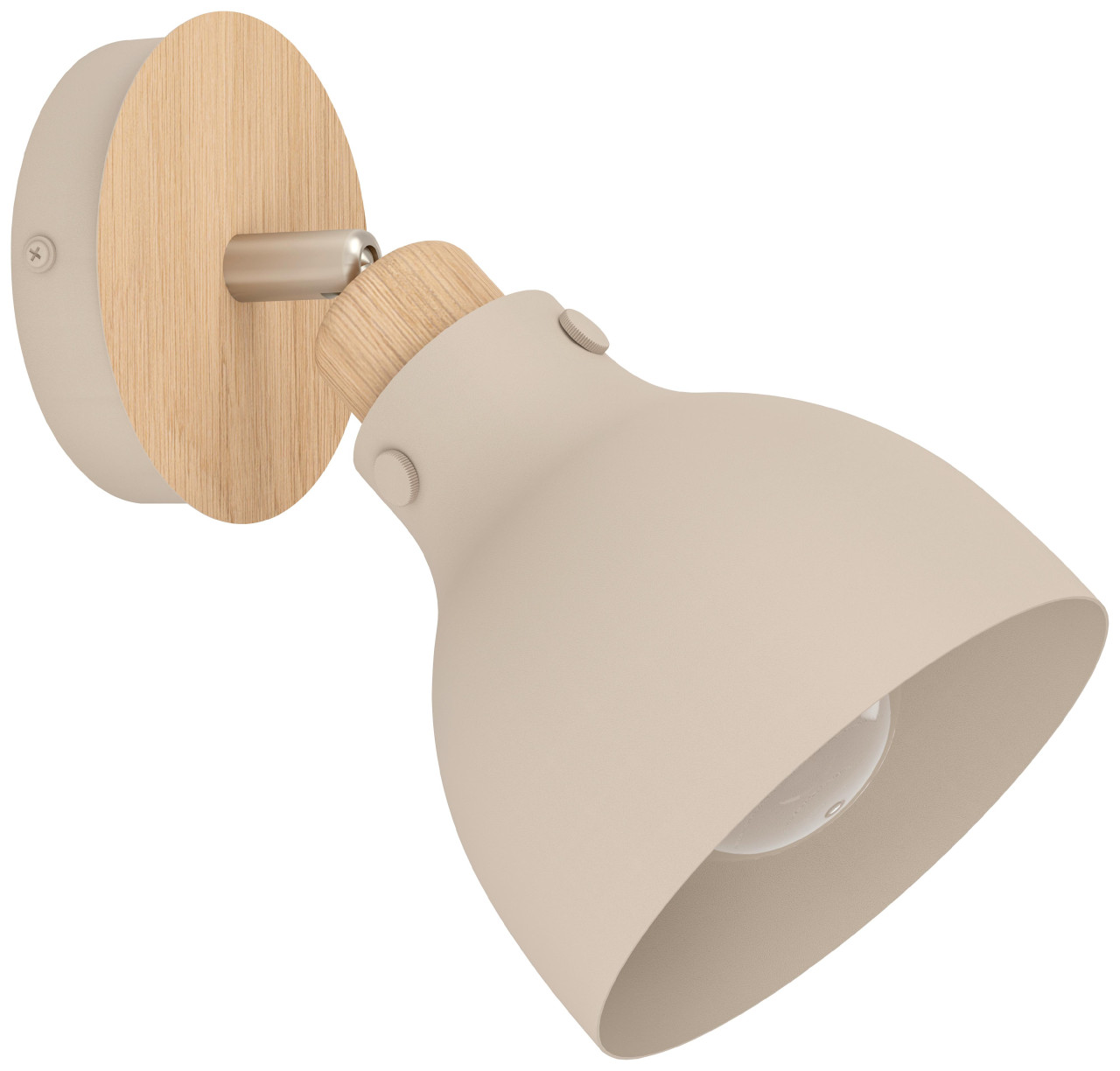 Eglo Braun Wandleuchte, Arrecife – – Ca.23,5Cm - Bild 3