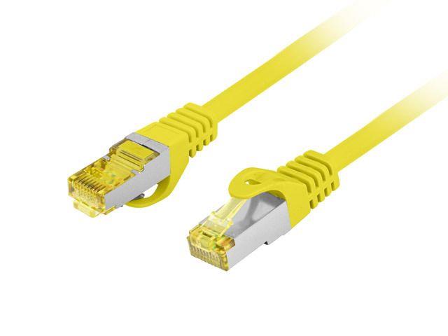 Oem Patchkabel Lanberg S/Ftp Kat. 6A 5 M Lszh Cu Fluke Bestanden Gelb