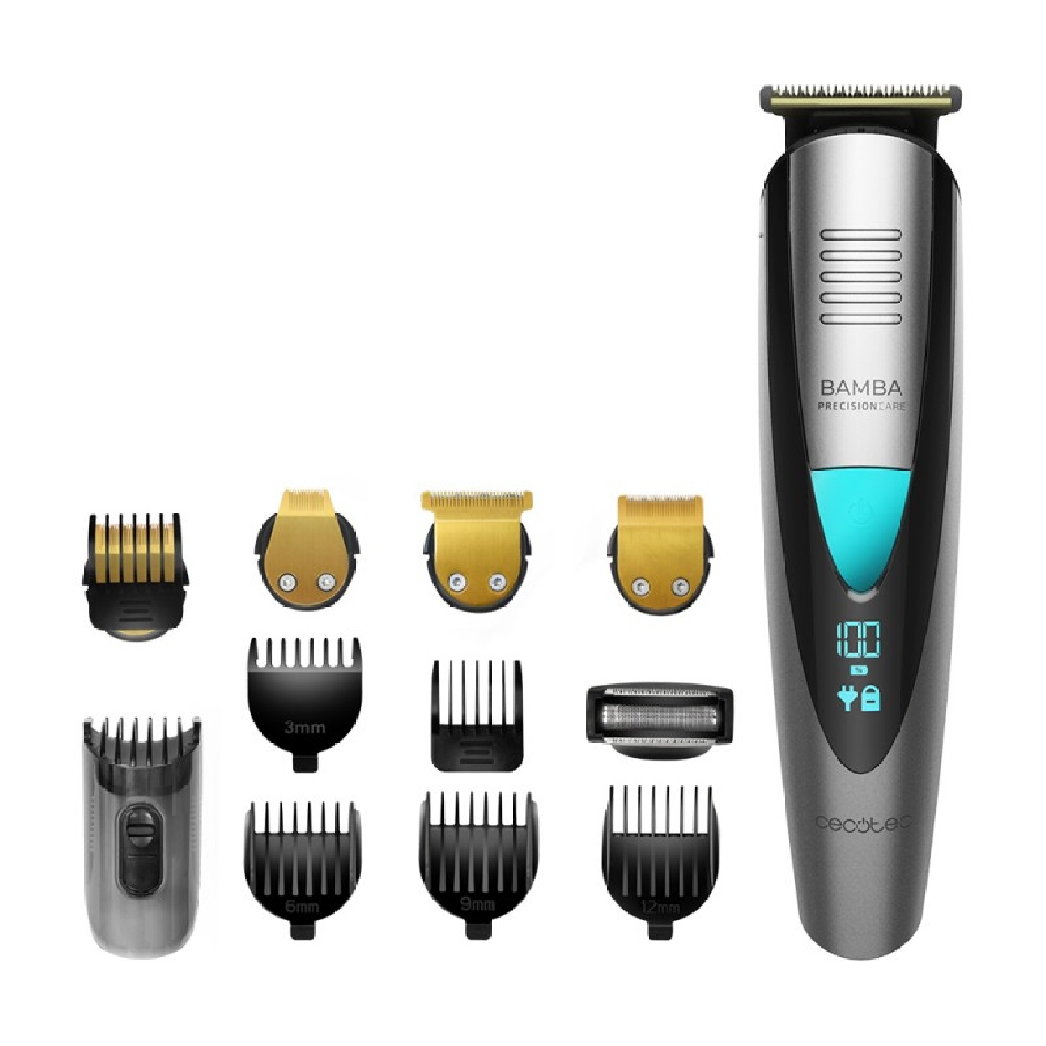 Cecotec Rasoio Tagliacapelli A Batteria Precisioncare Pro