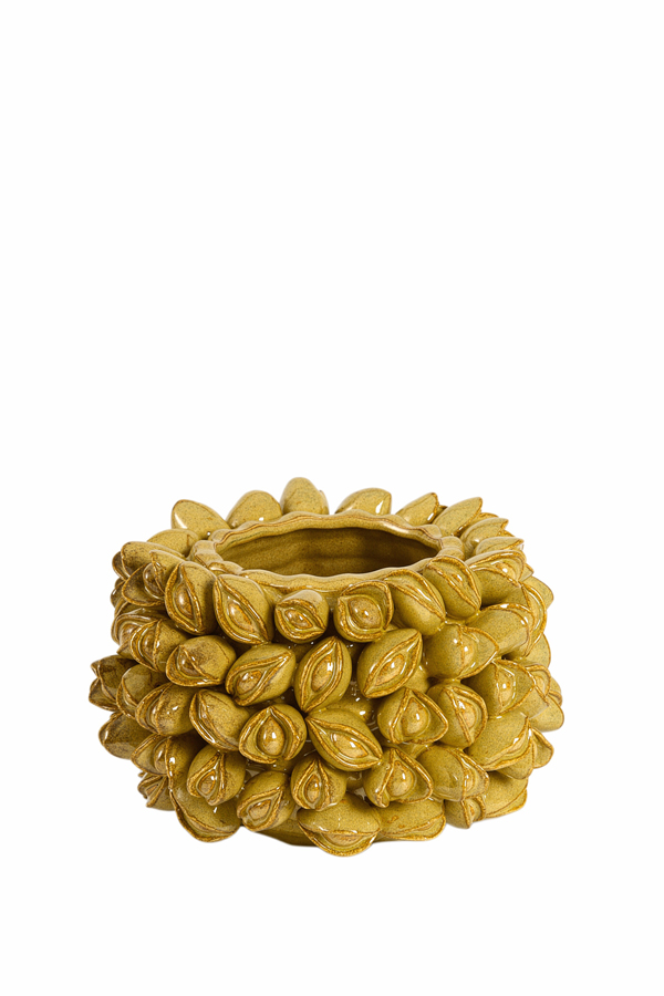 Raffinierte Grüne Keramik-vase Light & Living Anabela