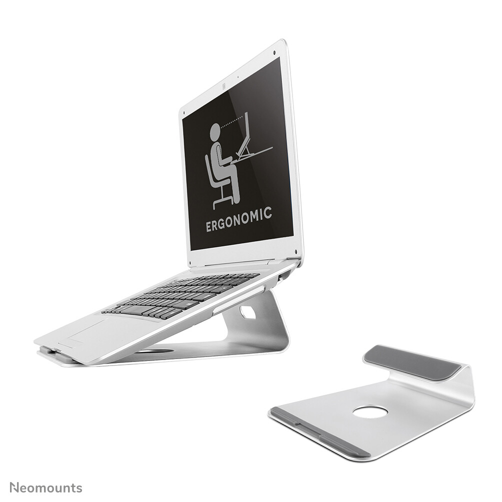 Newstar Grau Neomounts Nsls025 Laptop-Ständer Silber 43,2 Cm (17")