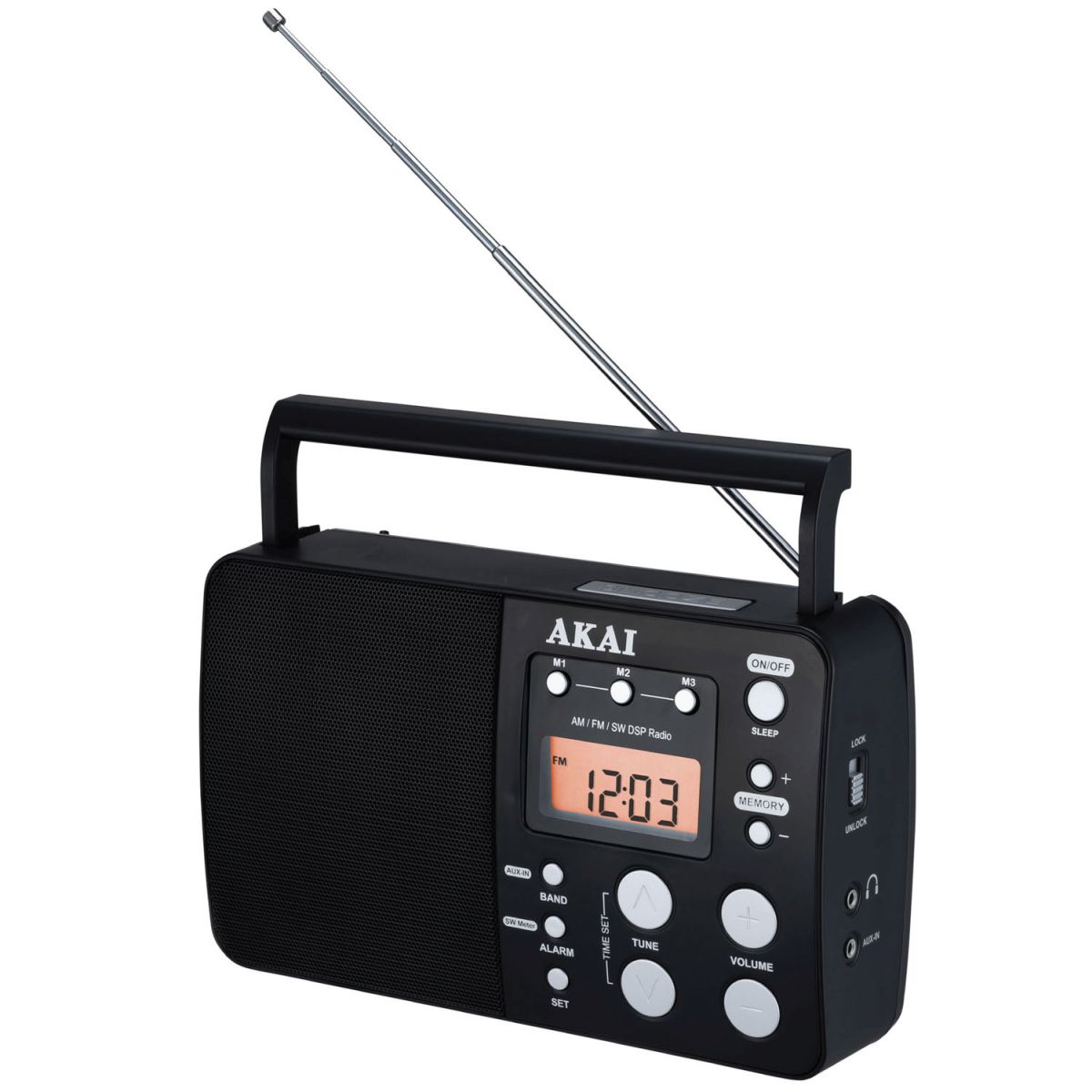 Akai Radio Cd - Apr-200 - Mono - Fm - Retro - Bild 4