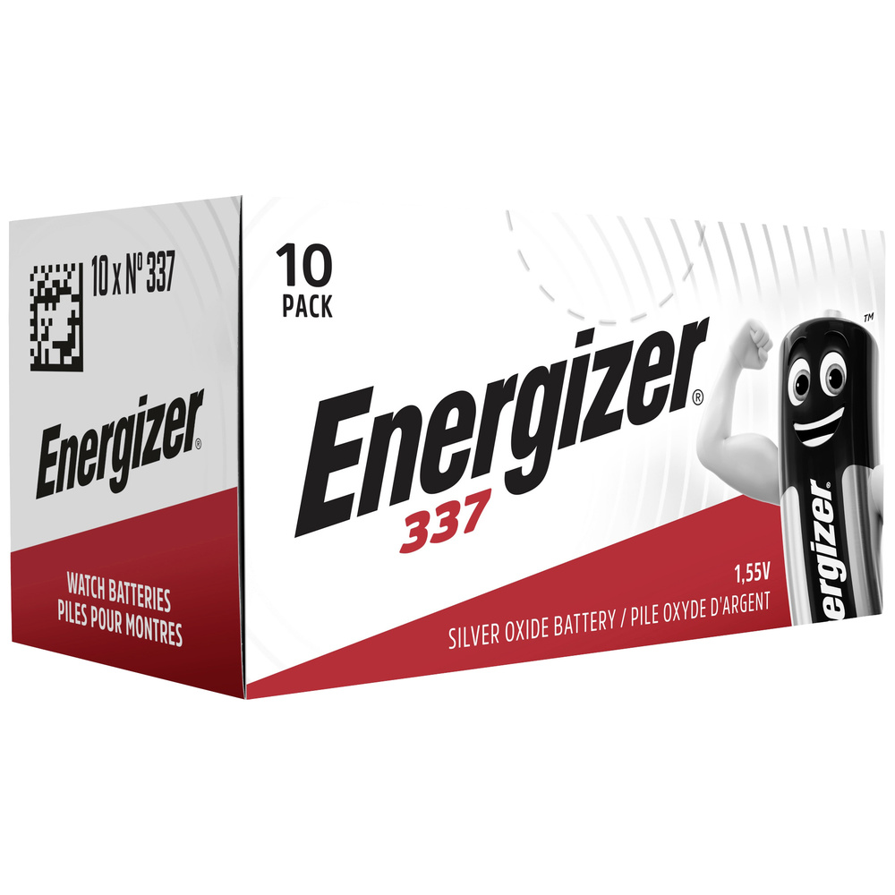 Energizer - Knopfzelle 337 1.55 V 1 St. 8.3 Mah Silberoxid E301537504