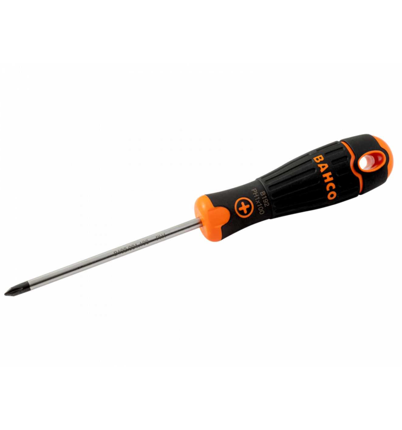 Bahco Schraubendreher Bahcofit Ph1 100 Mm Ergonomisch Verchromt