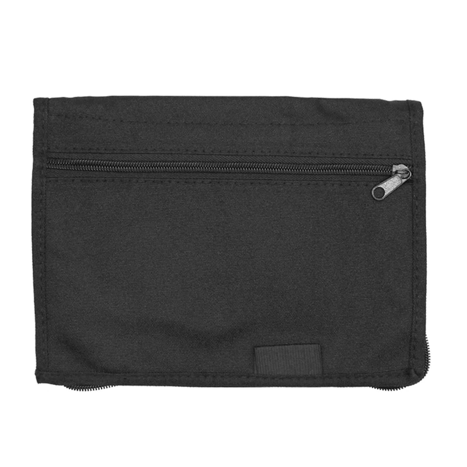 Sacoche de rangement pour outils en tissu Oxford 600D, noire, 24 x 17,5 cm