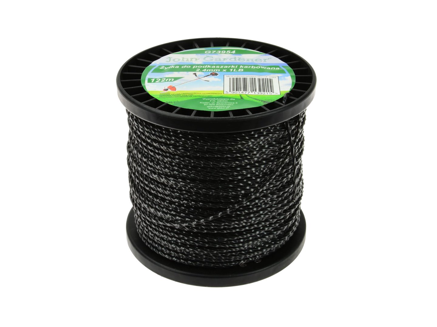 Geko Welldraht-trimmerfaden 2, 4 Mm X 1 Lb 122 M (24/27)