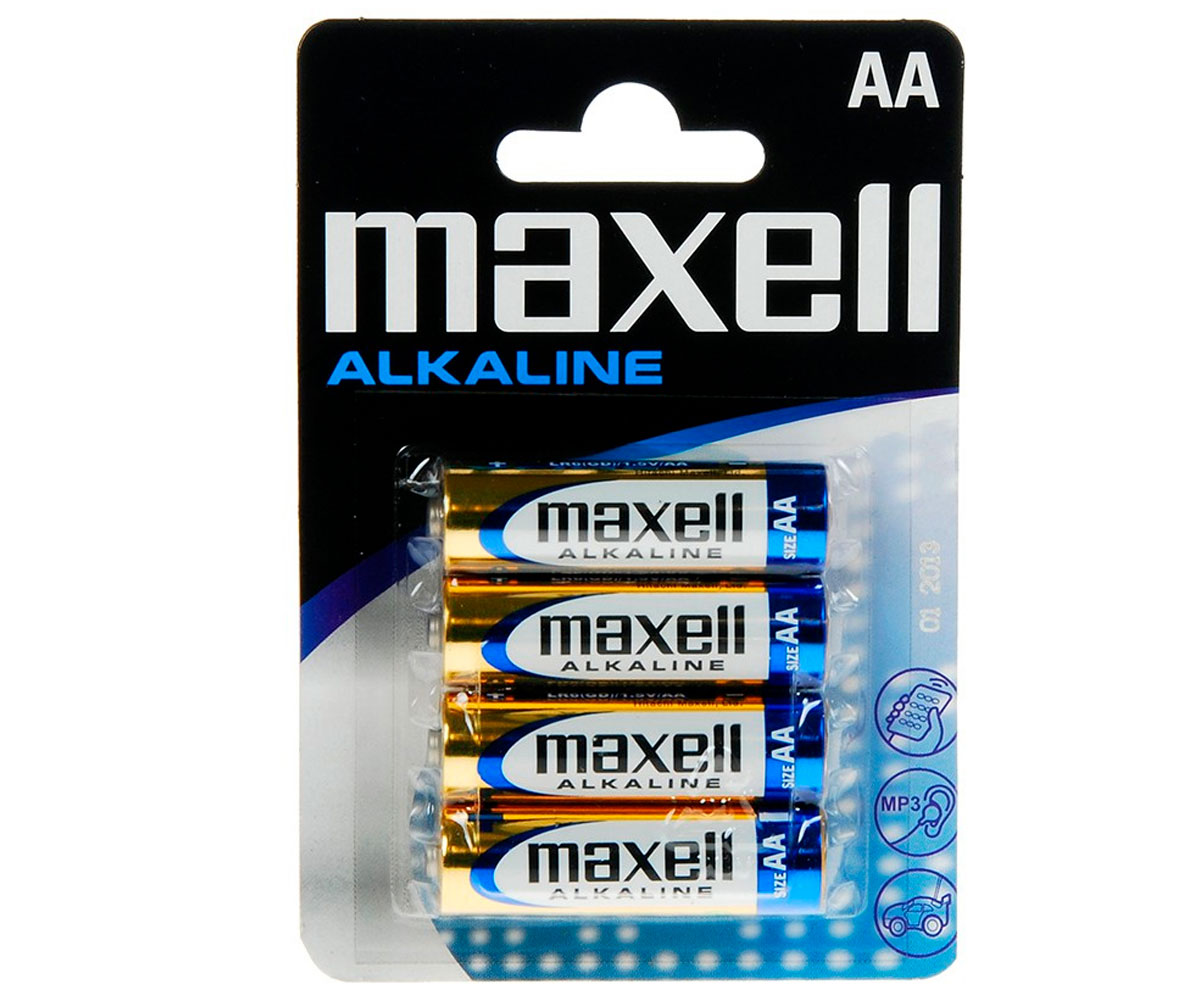 Maxell Alkaline 4 Lr6-Aa Batterien - Bild 4