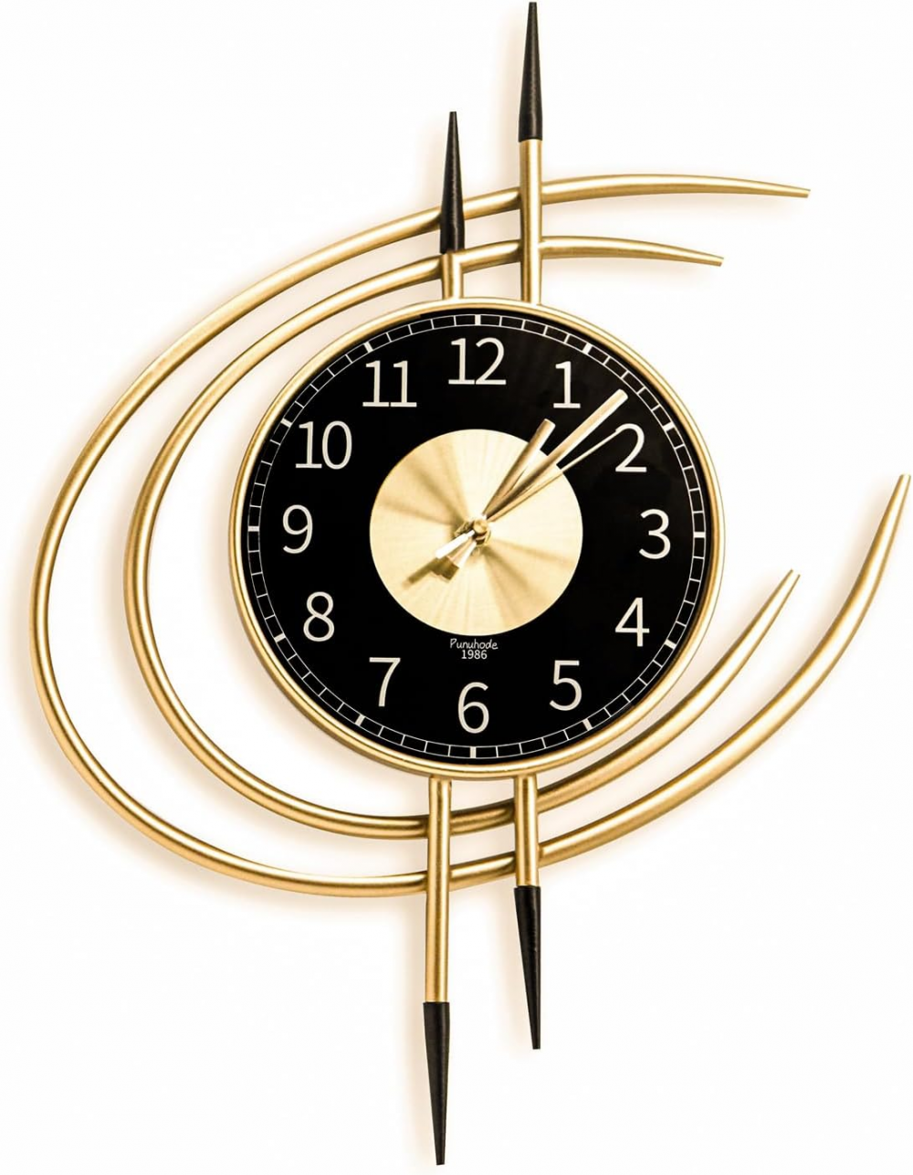 Grande Horloge Doré, Design Moderne Xxl 54cm