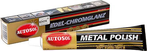 AUTOSOL Metal Polish Edel-Chromglanz 3x75 ml Chrom Metall Politur Reinigung - Image 7
