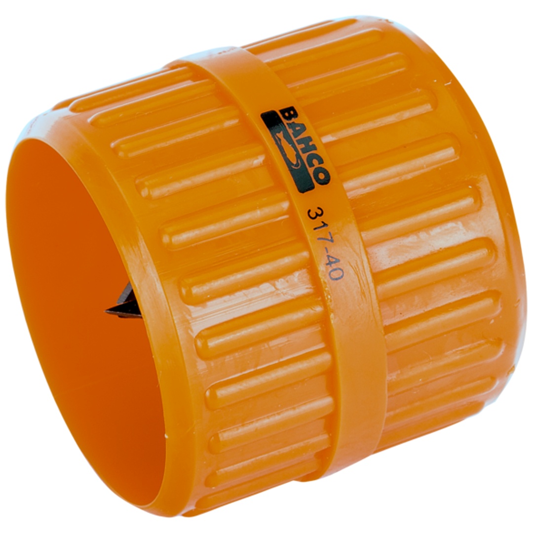 BAHCO Entgrater aus Kunststoff mit Stahlklinge für Innen-/Außenentgraten Ø3–40 mm für Alu- und Kupferrohre - Image 3