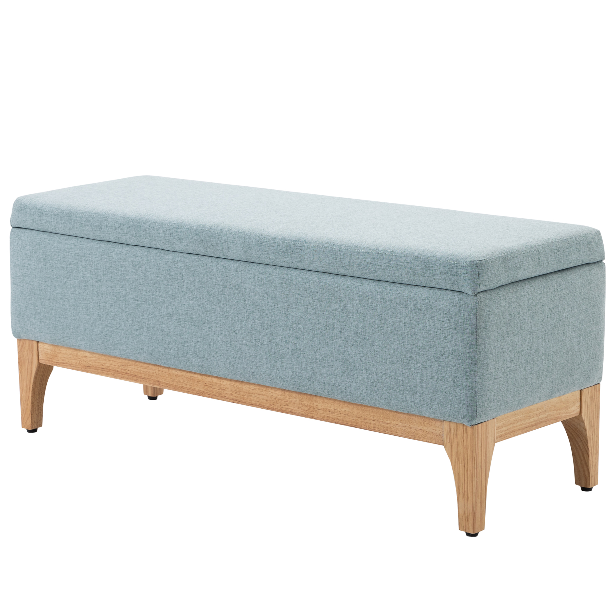 Banquette Coffre De Rangement 2 En 1 Style Scandinave Dim. 110l X 39l X