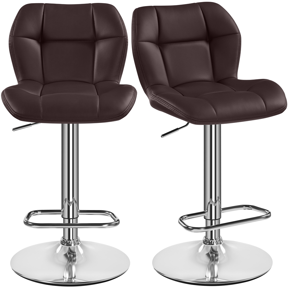 Lot De 2 Tabourets De Bar Réglables En Hauteur Modernes,chaises De Bar