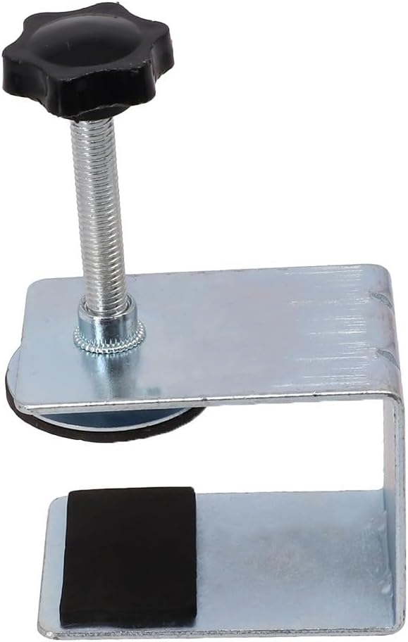 Serre-joint de façade de tiroir en acier inoxydable avec coussinet intérieur, lot de 2