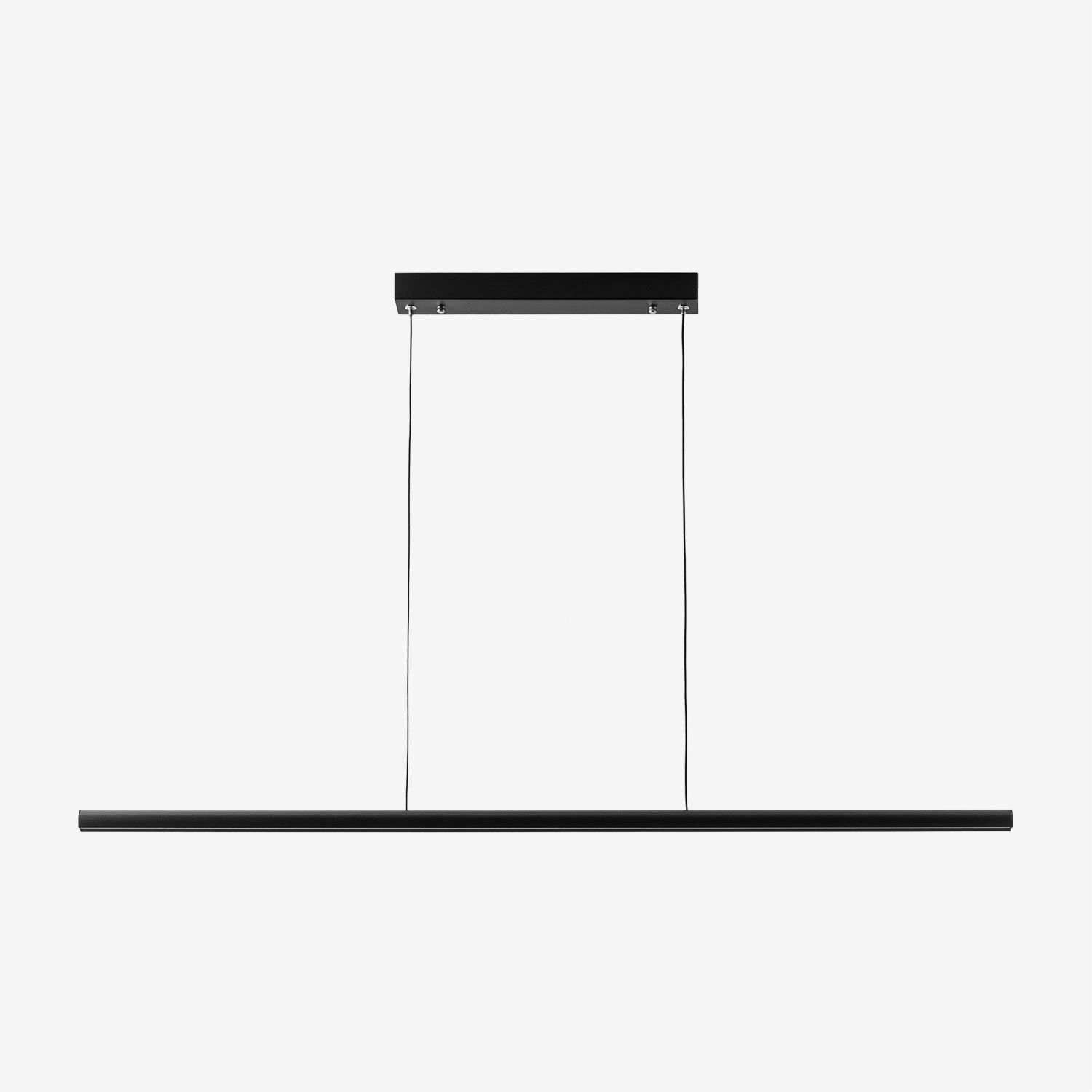 Sklum – Suspension Linéaire Led 120 Cm – Aluminium Noir – 30w – 2800