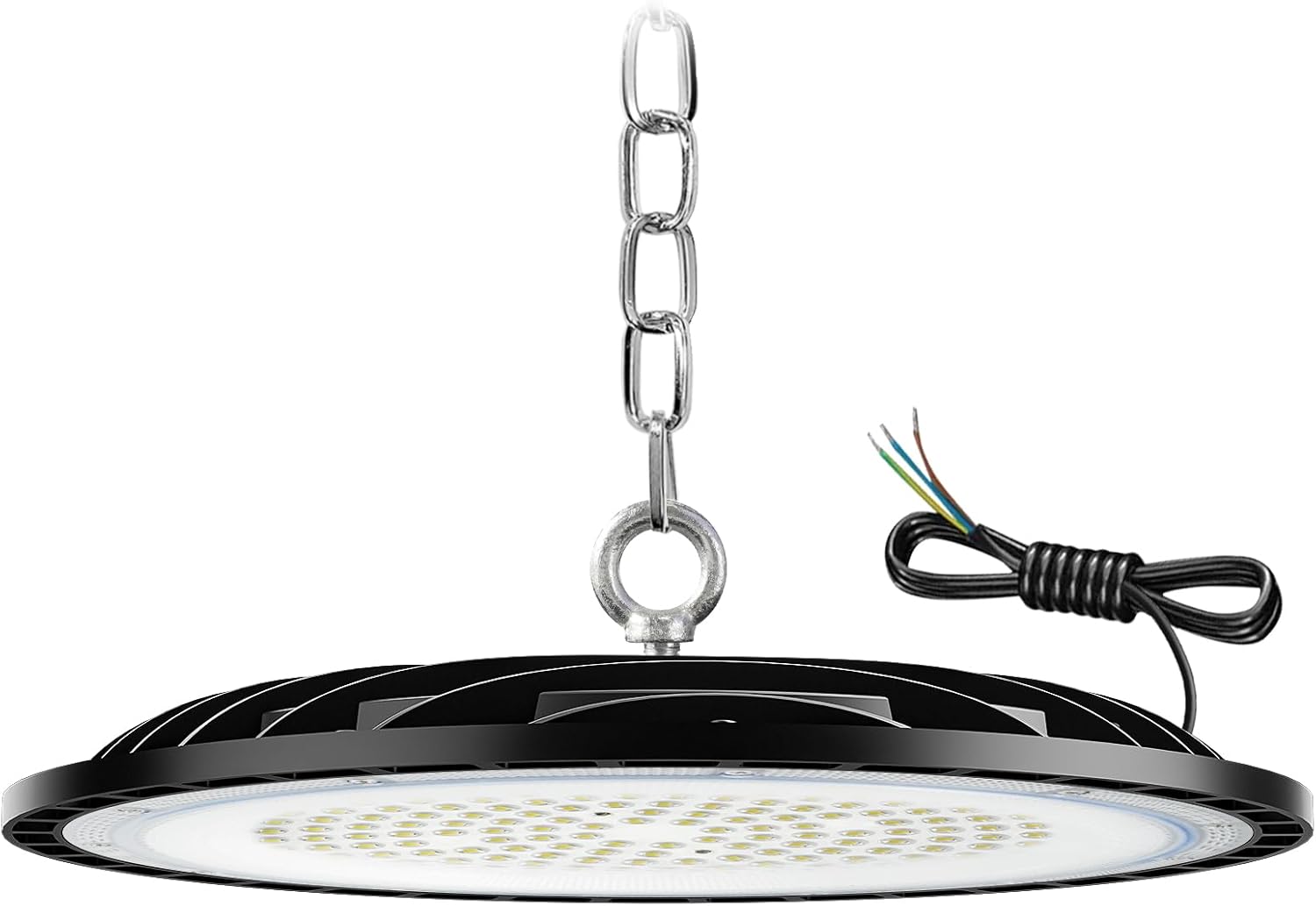 Ufo Led High Bay Light 100w, 15000lm, Proiettore Led Per Interni, Bianco Freddo 6000k-6500k, Illuminazione Da Officina Impermeabile Ip65, Led Industriale Per Garage/fabbrica/officina/parcheggi/palestr