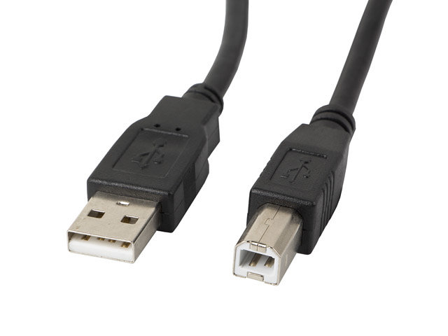 Lanberg Schwarz Am-Bm Usb 2.0 Kabel 5M