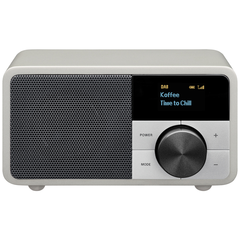 Sangean Original Mini Dab+Ddr-7 S, Glacier Silver