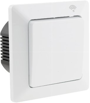Chilitec Weiß - Milos Wifi Schalter Android + Ios- App,Alexa/Google Tauglich