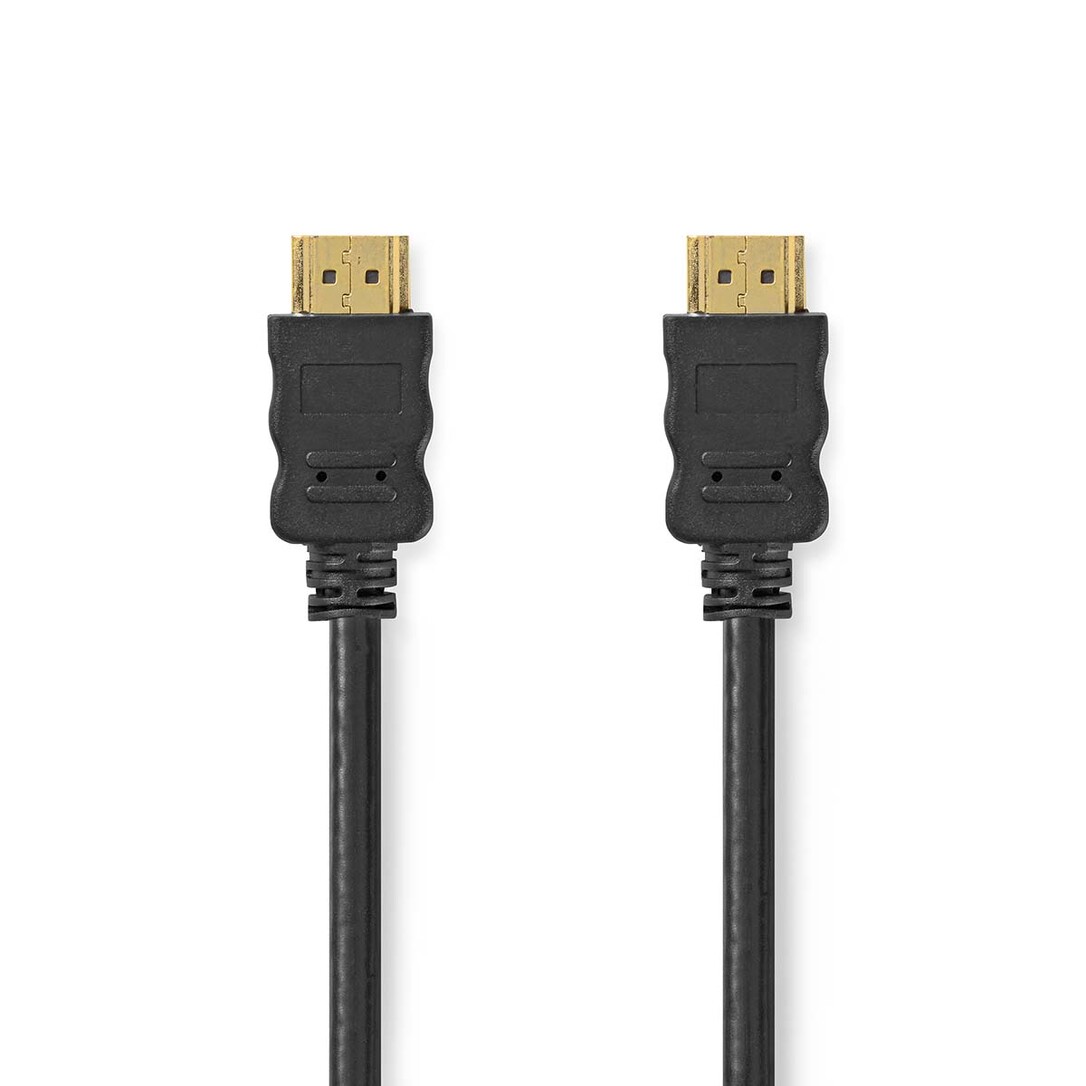 Nedis High Speed ​​HDMI ™ Kabel mit Ethernet HDMI™ Stecker HDMI™ Stecker 4K@60Hz ARC 18 Gb (20 m), Videokabel, Schwarz - Bild 3