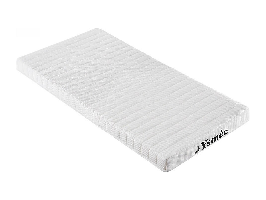 Vente-unique - Matelas 90 X 190 Cm Mousse 7 Zones 25kg/m3 Ép.12cm