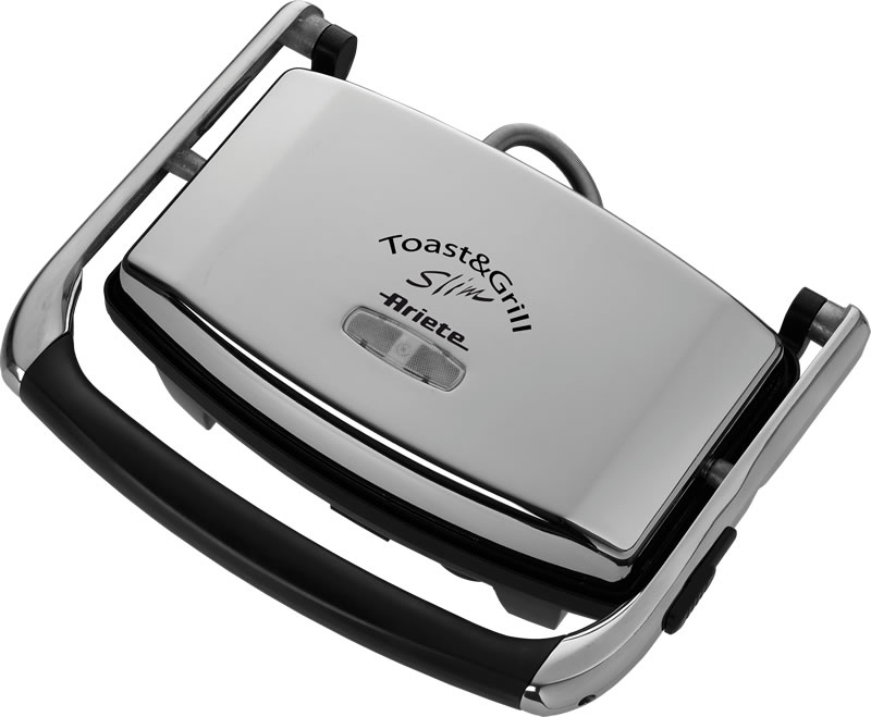 Joom Ariete Toast&Grill Slim Electric Grill 1000W Silver - Bild 6